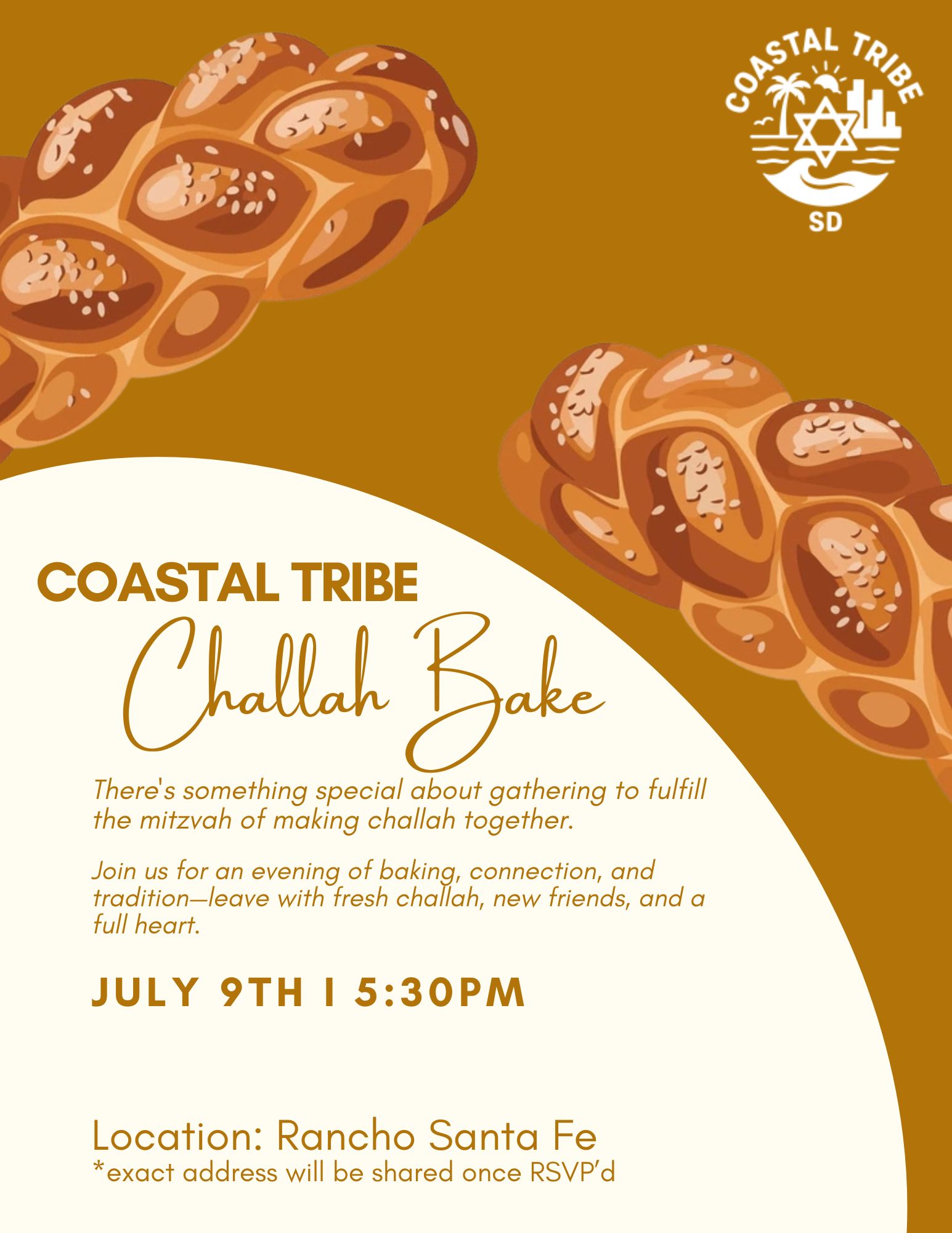 Coastal Tribe Challah Bake